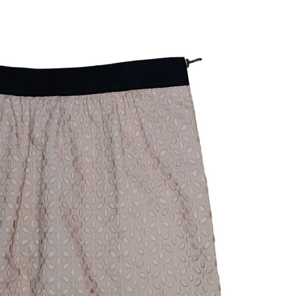 LOFT Dusty Rose Eyelet Tulip Mini Skirt - Picture 2 of 11